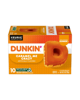 Dunkin' Caramel Me Crazy Keurig Genuine K-Cup 10 Pods